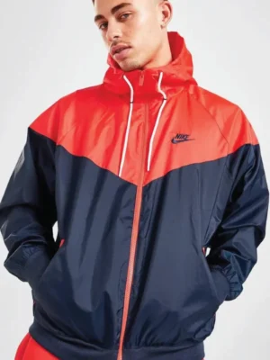 Nike Sportswear Windrunner Navy Hooded Jacket