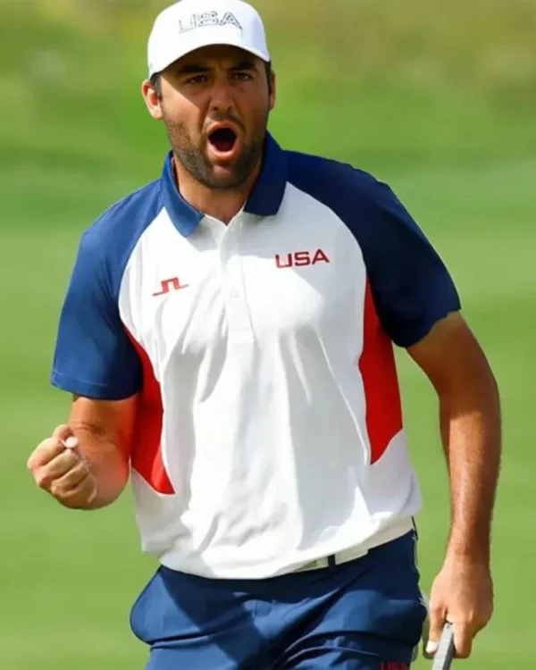 Olympics Paris Team USA Golf Shirt