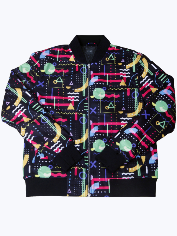 Pixels Bomber Jacket