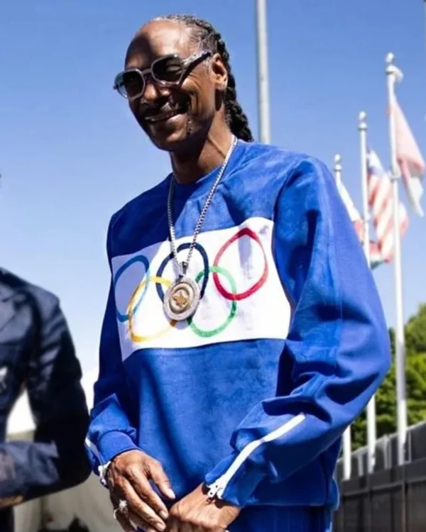 Snoop Dogg Us Olympic Trials 2024 Blue Tracksuit