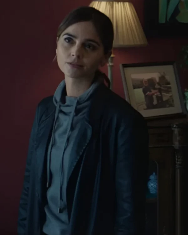 The Jetty Jenna Coleman Black Coat