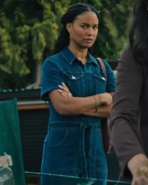 The Spiderwick Chronicles 2024 Joy Bryant Denim Jumpsuit