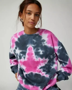 Unstable S02 Iris Apatow Tie Dye Sweatshirt 2024