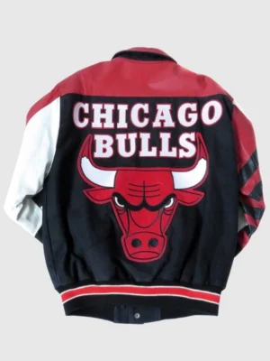 Vintage Chicago Bulls Leather Jacket