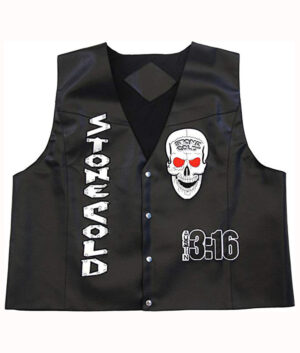 WWE Stone Cold Steve Austin 316 Skull Vest