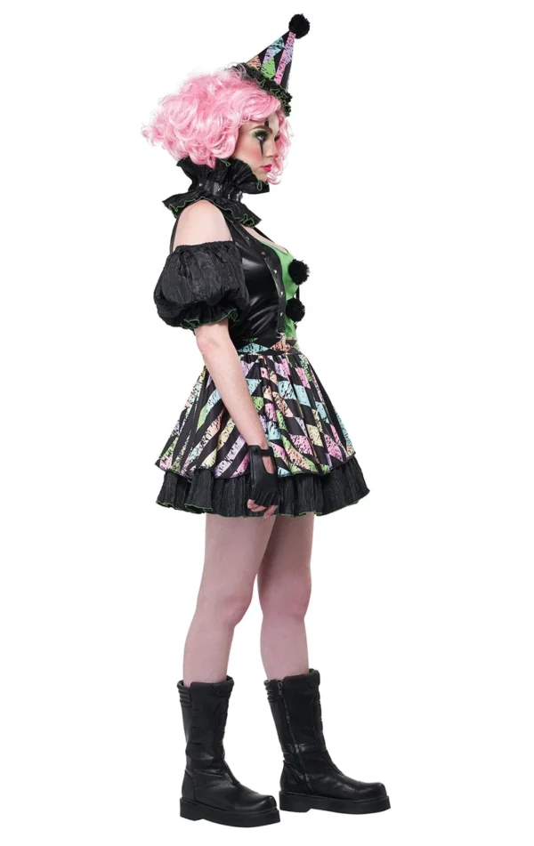 Womens Sweet But Psycho Clown Costume For Halloween