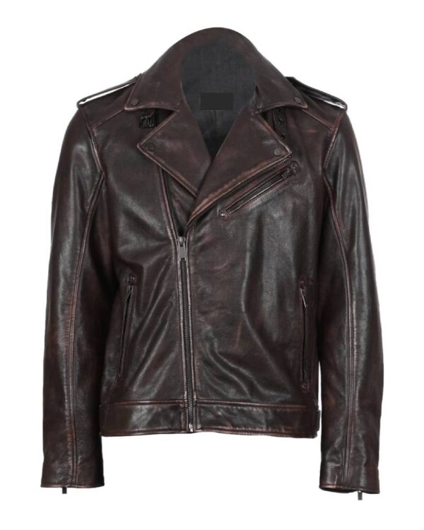 Liam Biker Leather Jacket