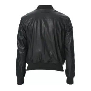 Men’s Black Leather Jacket