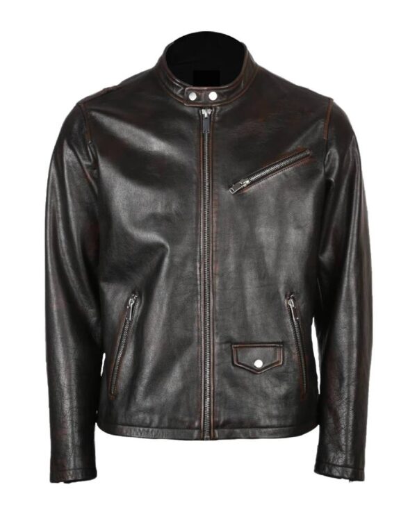 Men’s Rub Off Biker Jacket