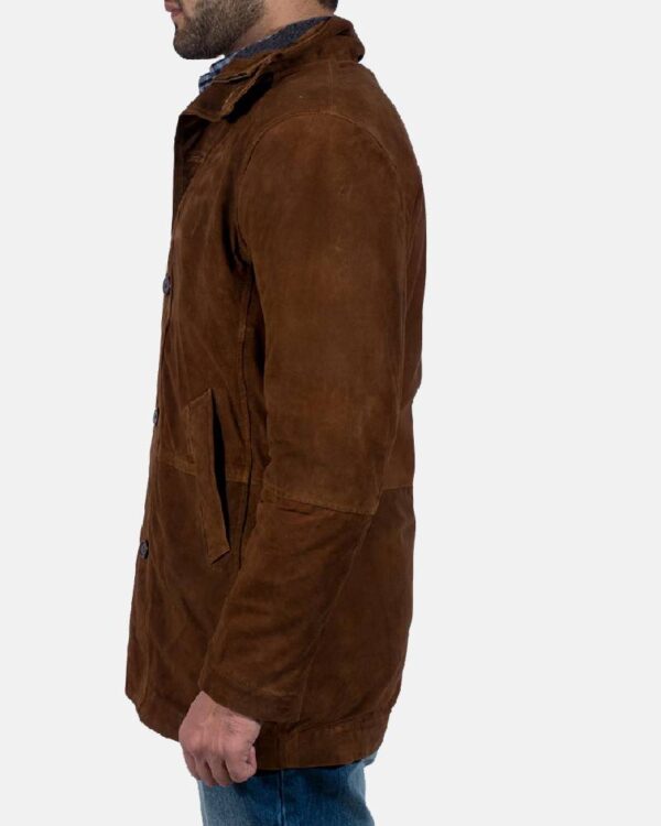 Men's Sheriff Brown Suede Jacket