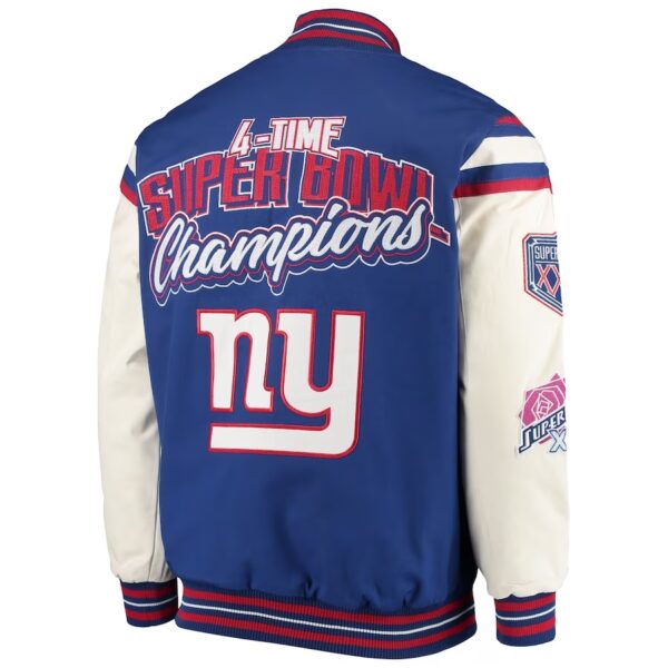 New York Giants Super Bowl Champions 2024 Jacket