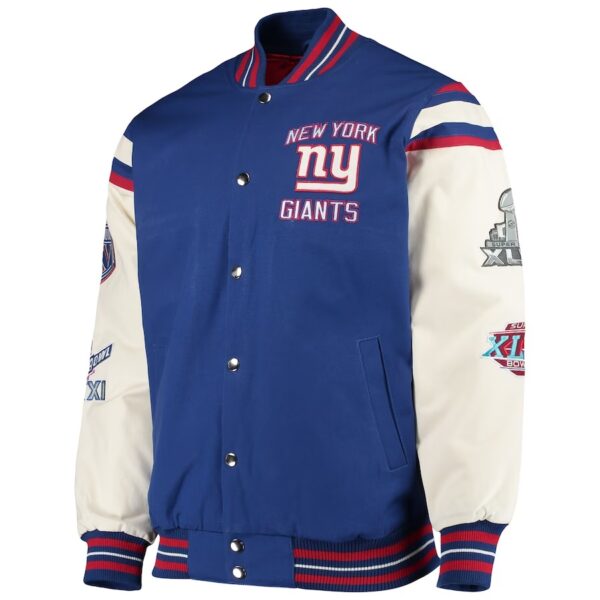 New York Giants Super Bowl Champions Jacket 2024