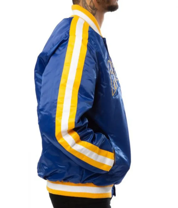 Rams LA Satin Blue Jacket 2024