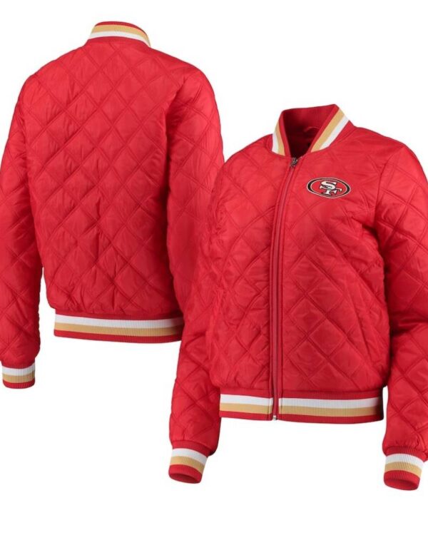 San Francisco 49ers G-iii Sports By Carl Banks Quilted Jacket