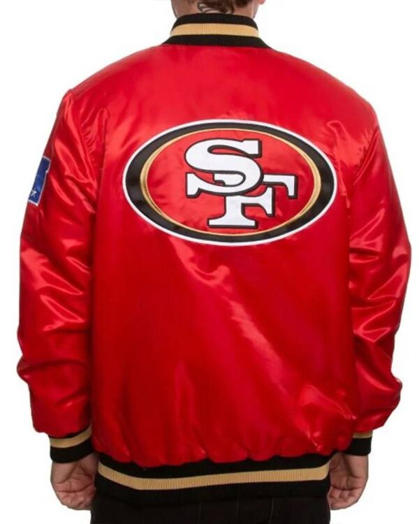 San Francisco 49ers Holiday Season Satin Jacket