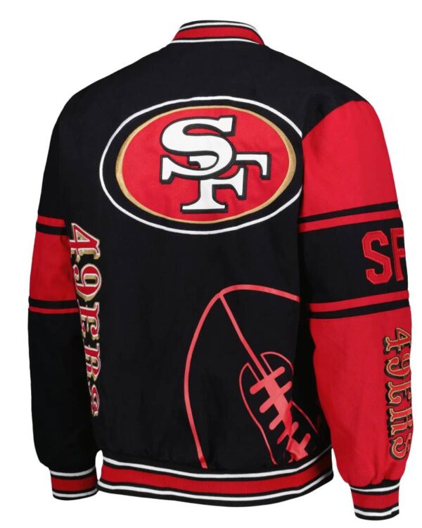 San Francisco 49ers JH Design Twill Jacket