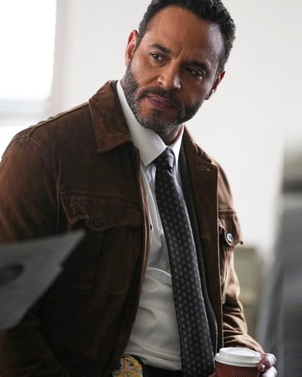 Tv Series High Potential S01 Daniel Sunjata Brown Jacket 2024