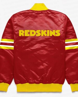 Washington Redskins Button Down Red Jacket 2024