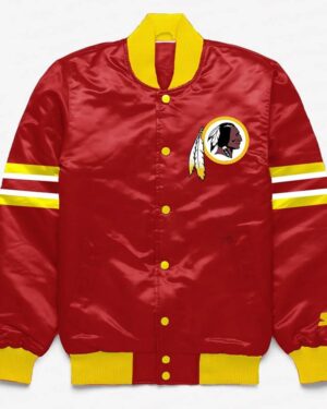 Washington Redskins Button Down Red Jacket