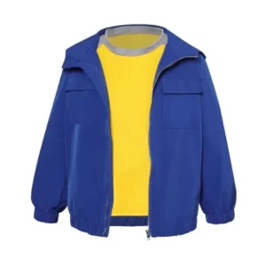 Percy Jackson and the Olympians Grover Underwood Blue Cotton Jacket