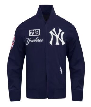 New York Yankees Area Code Navy Jacket