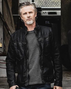 72 Hours 2024 Sam Trammell Black Leather Jacket