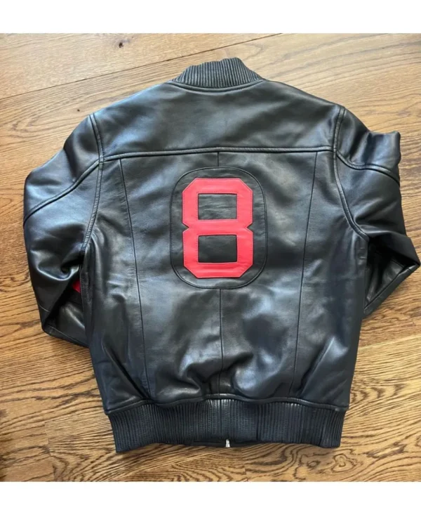 8 Ball Original Bomber Jacket Black/Red