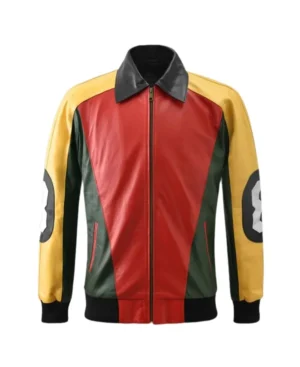 David Puddy Original 8 Ball Leather Jacket – Seinfeld