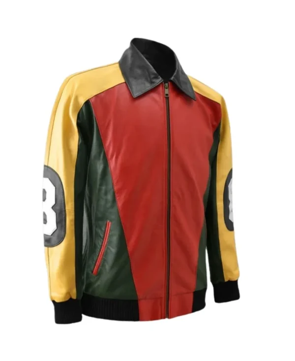 David Puddy Original 8 Ball Leather Jacket – Seinfeld