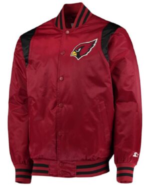 Arizona Cardinals Red Varsity Jacket