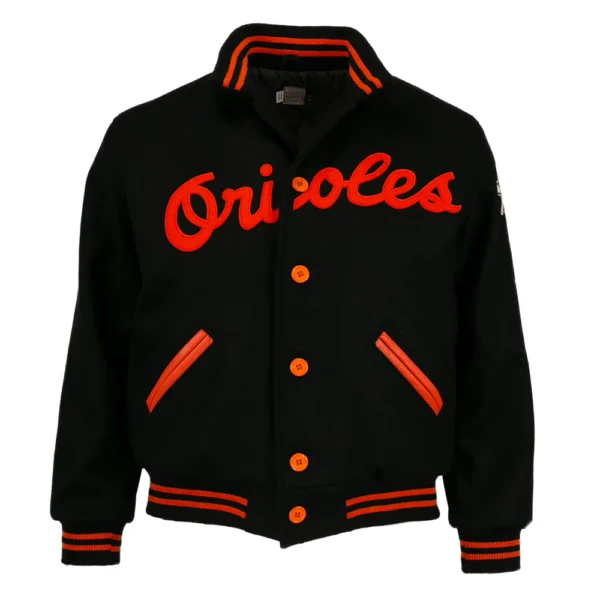 Baltimore Orioles 1966 Authentic Wool Varsity Jacket