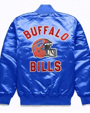 Buffalo Bills 80’s Blue Bomber Jacket