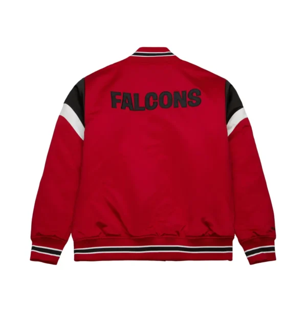 Heavyweight Satin Jacket Atlanta Falcons