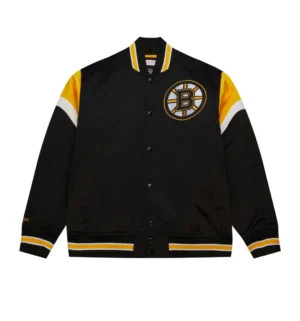 Heavyweight Satin Jacket Boston Bruins