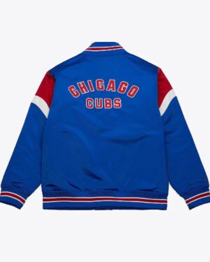 Heavyweight Satin Jacket Chicago Cubs