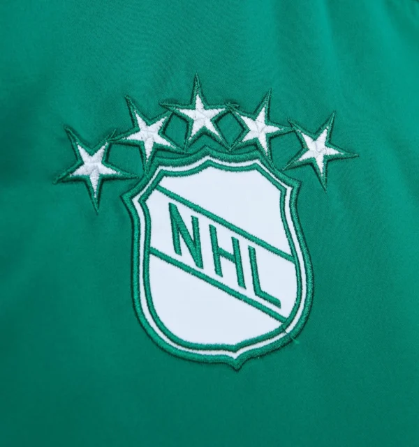 Heavyweight Satin Jacket Minnesota North Stars