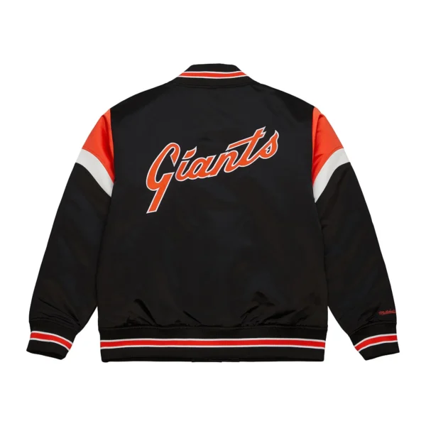 Heavyweight Satin Jacket San Francisco Giants