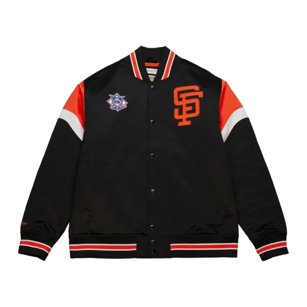 Heavyweight Satin Jacket San Francisco Giants