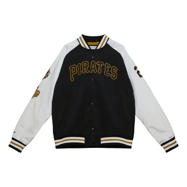 Legends Satin Jacket Pittsburgh Pirates Roberto Clemente