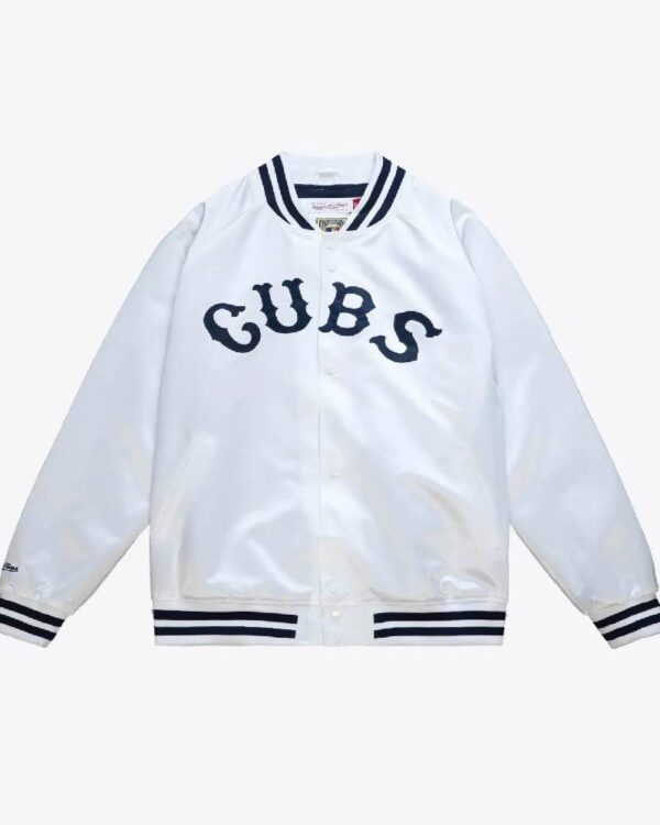 Lightweight Satin Jacket Chicago Cubs