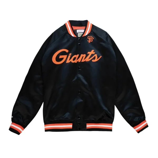 Lightweight Satin Jacket San Francisco Giants