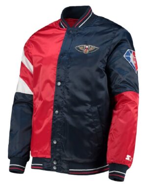 New Orleans Pelicans Leader Varsity Jacket