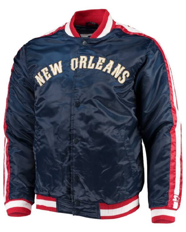 New Orleans Pelicans Offensive Varsity Jacket