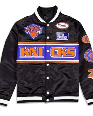 New York Knicks Rally Drive 2024 Varsity Jacket