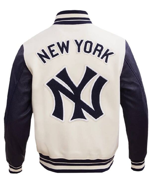 New York Yankees Retro Classic Wool & Leather Varsity Jacket