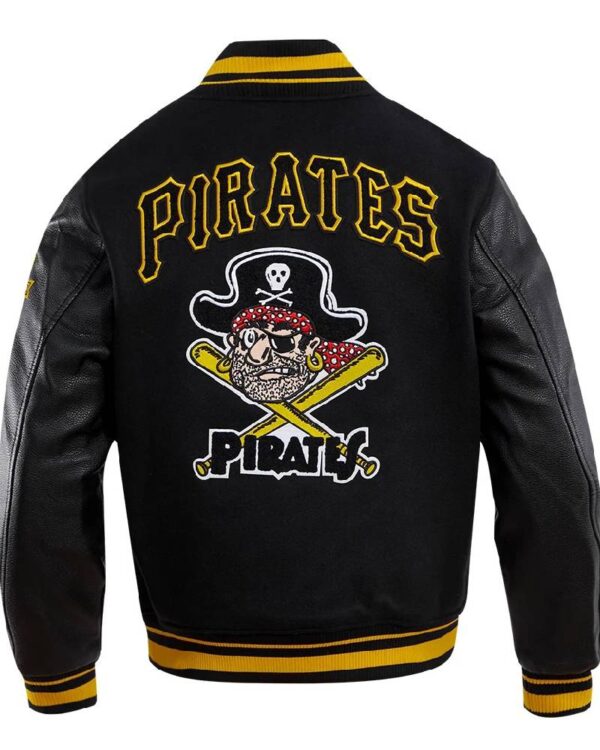 Pittsburgh Pirates Retro Classic Wool & Leather Varsity Jacket