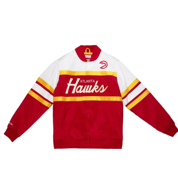 Special Script Heavyweight Satin Jacket Atlanta Hawks