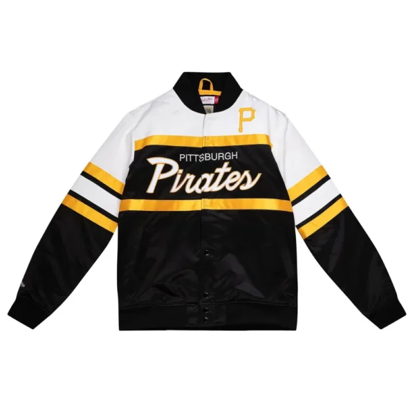 Special Script Heavyweight Satin Jacket Pittsburgh Pirates