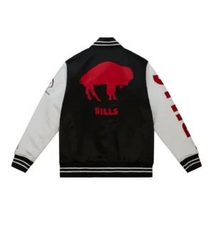 Team Origins Varsity Satin Jacket Buffalo Bills