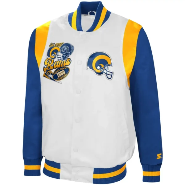 NFL Los Angeles Rams Retro The All-American Satin Jacket